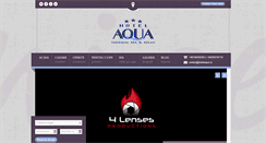 Desktop Screenshot of hotelaqua.ro